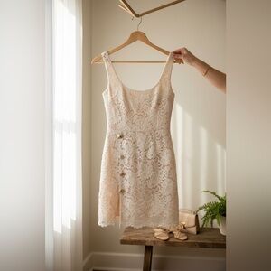 White Lace SELF-PORTRAIT Dress